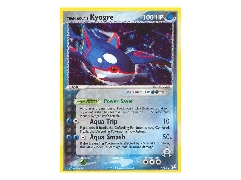 Team Aqua's Kyogre (Holo)