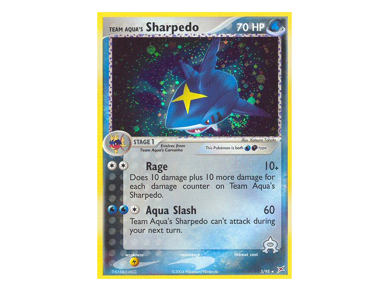 Team Aqua's Sharpedo (Holo)