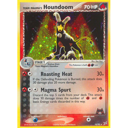 Team Magma's Houndoom (Holo)