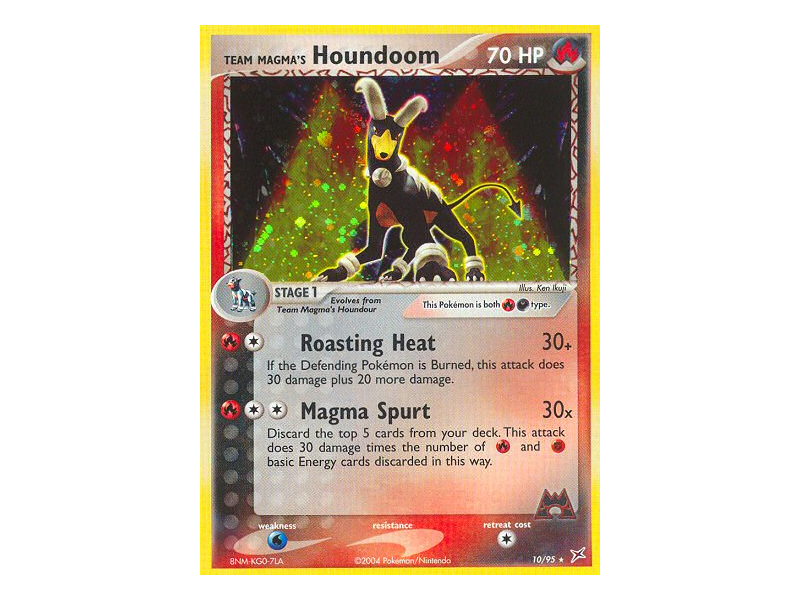Team Magma's Houndoom (Holo)