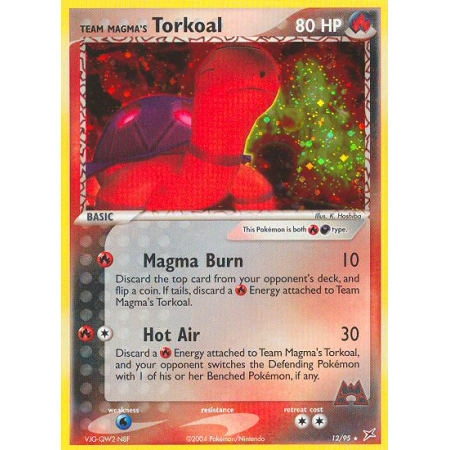Team Magma's Torkoal (Holo)