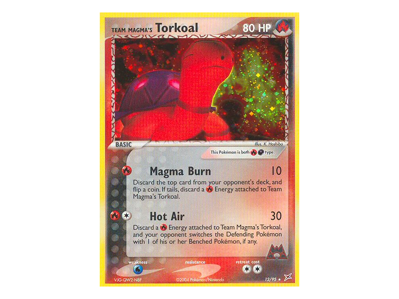 Team Magma's Torkoal (Reverse Holo)