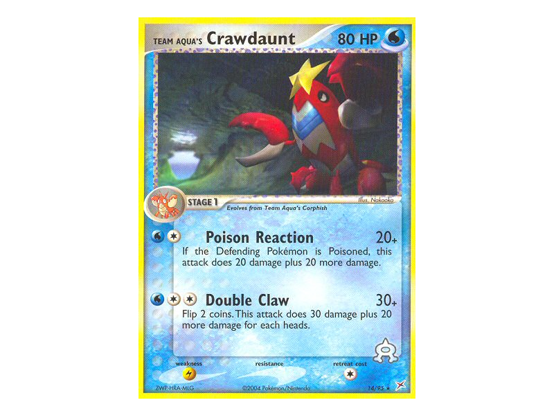 Team Aqua's Crawdaunt