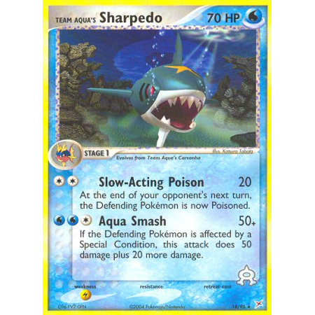 Team Aqua's Sharpedo