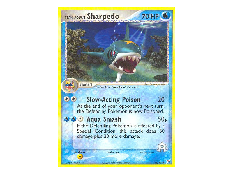 Team Aqua's Sharpedo