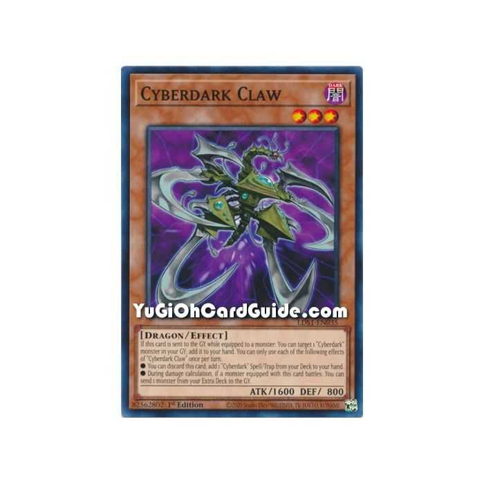 Cyberdark Claw (Common) – Legendary Duelist Season 1 | Carta YUGIOH en México