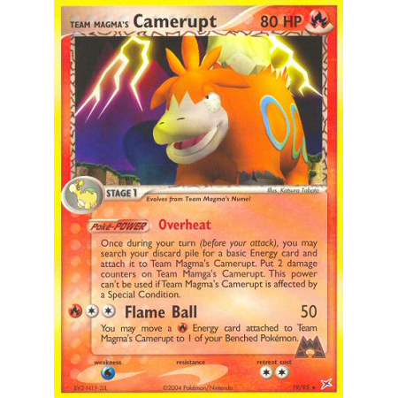 Team Magma's Camerupt (Reverse Holo)