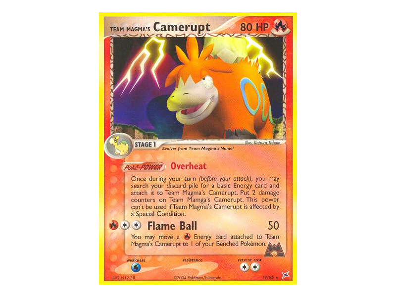 Team Magma's Camerupt (Reverse Holo)