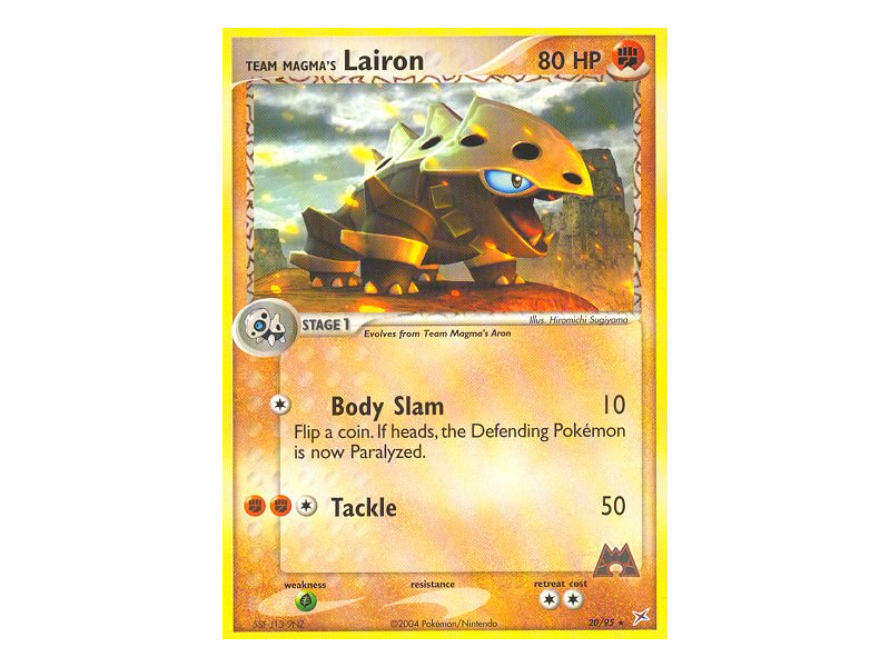Team Magma's Lairon