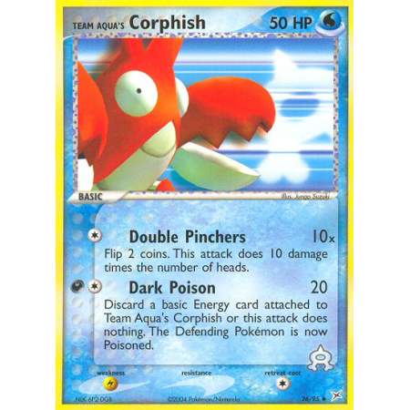 Team Aqua's Corphish (Reverse Holo)