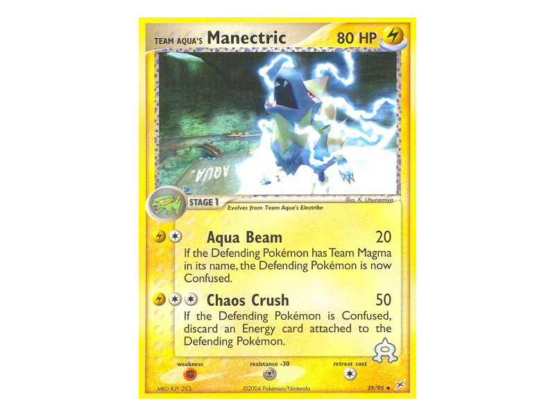 Team Aqua's Manectric