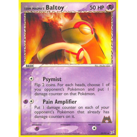 Team Magma's Baltoy (Reverse Holo)