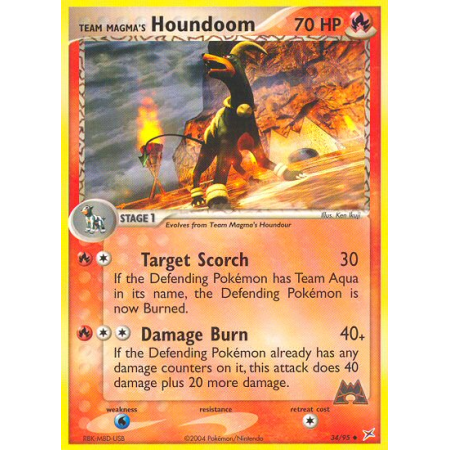 Team Magma's Houndoom