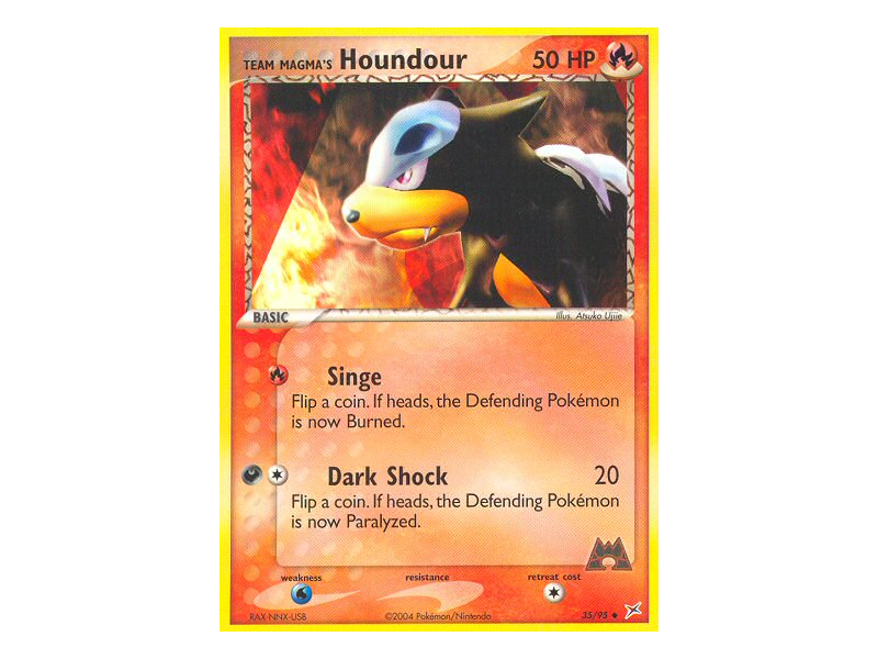 Team Magma's Houndour