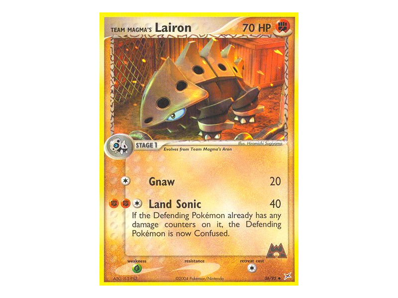 Team Magma's Lairon