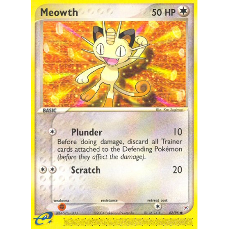 Meowth (Reverse Holo)