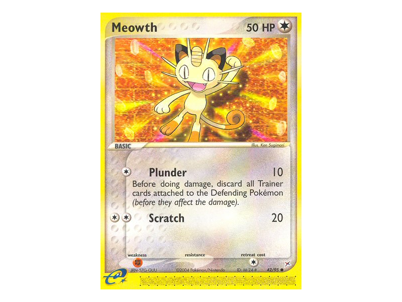 Meowth (Reverse Holo)