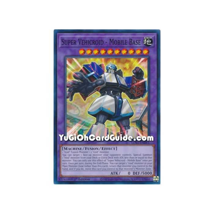 Super Vehicroid - Mobile Base (Common) – Legendary Duelist Season 1 | Carta YUGIOH en México