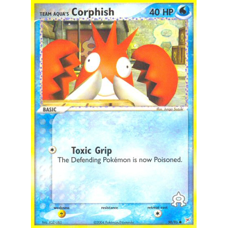 Team Aqua's Corphish (Reverse Holo)