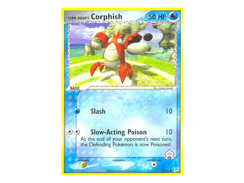 Team Aqua's Corphish (Reverse Holo)