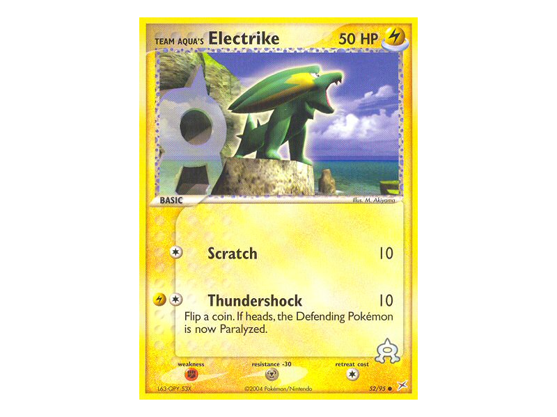 Team Aqua's Electrike (Reverse Holo)