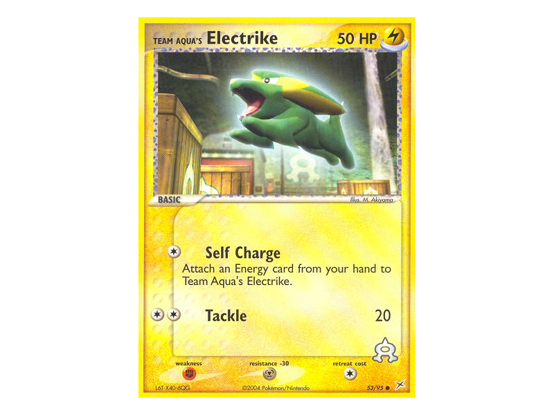 Team Aqua's Electrike