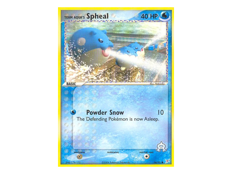 Team Aqua's Spheal
