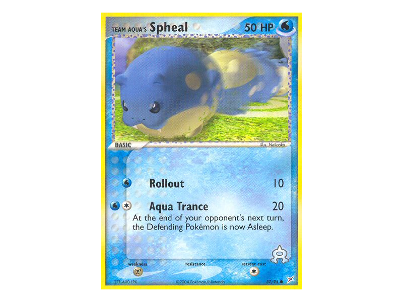 Team Aqua's Spheal