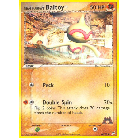 Team Magma's Baltoy