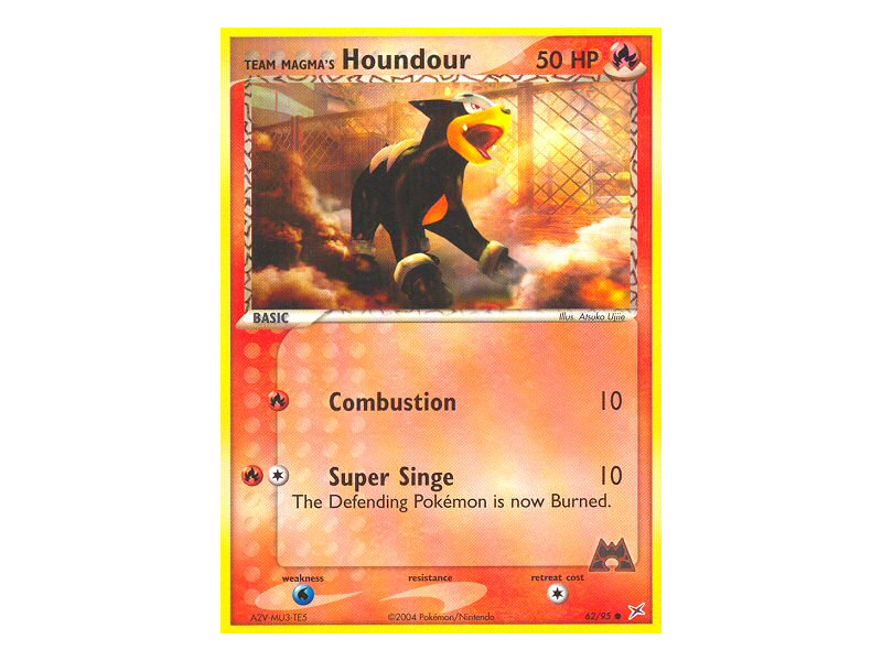 Team Magma's Houndour (Reverse Holo)