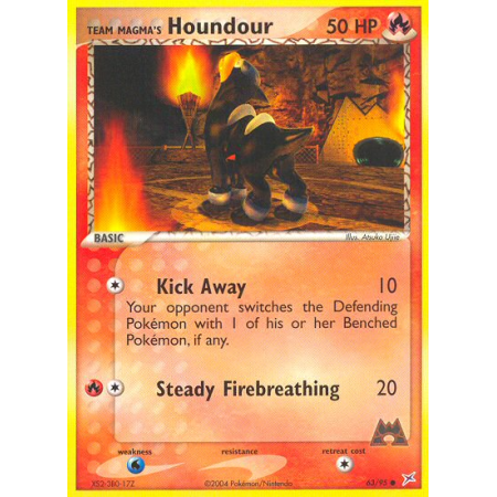 Team Magma's Houndour