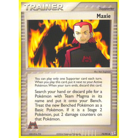 Maxie (Reverse Holo)