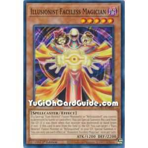 Illusionist Faceless Magician (Common) – Legendary Duelist Season 1 | Carta YUGIOH en México