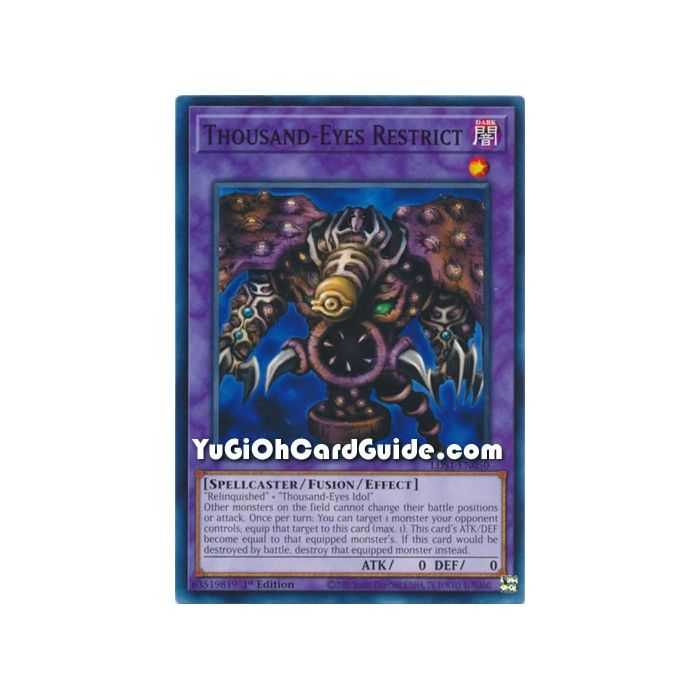 Thousand-Eyes Restrict (Common) – Legendary Duelist Season 1 | Carta YUGIOH en México