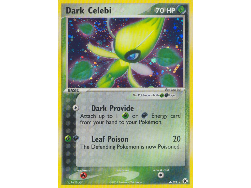 Dark Celebi (Holo)