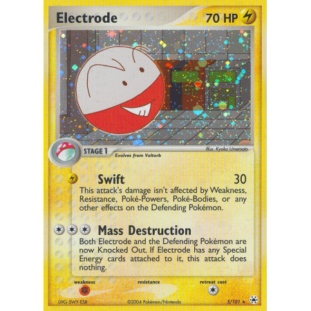 Electrode (Reverse Holo)