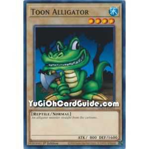 Toon Alligator (Common) – Legendary Duelist Season 1 | Carta YUGIOH en México