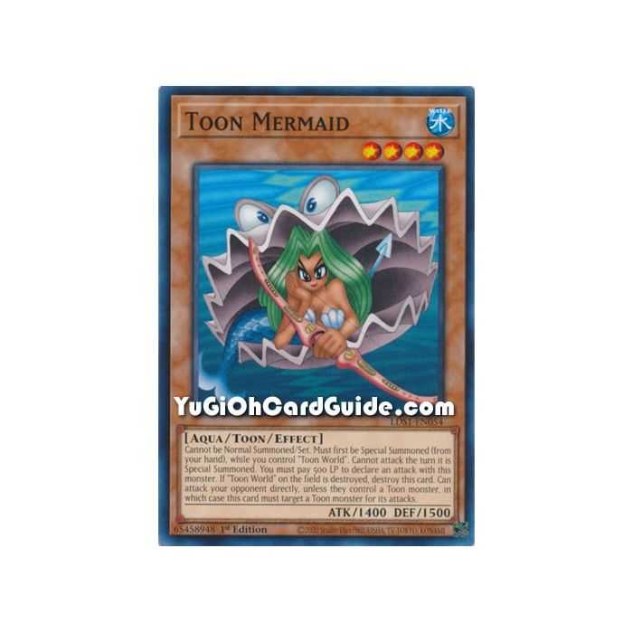 Toon Mermaid (Common) – Legendary Duelist Season 1 | Carta YUGIOH en México