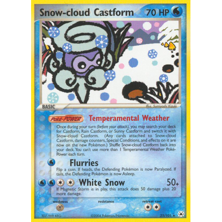 Snow-cloud Castform
