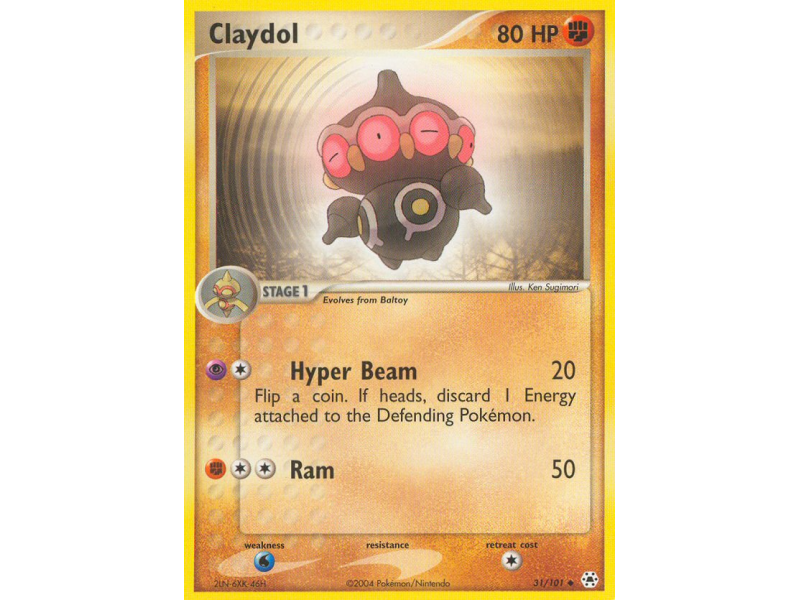 Claydol (Reverse Holo)