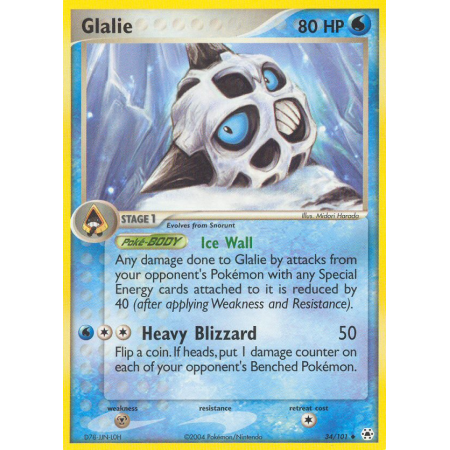 Glalie (Reverse Holo)