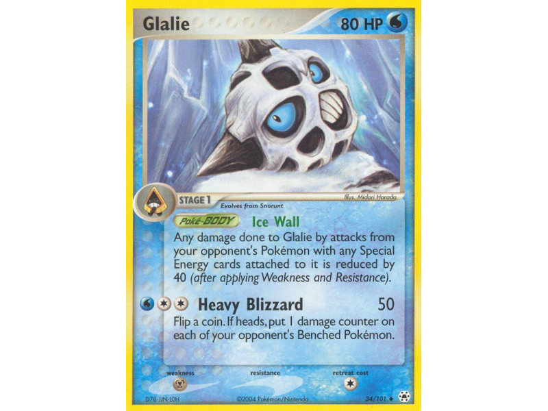 Glalie (Reverse Holo)