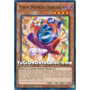 Toon Masked Sorcerer (Common) – Legendary Duelist Season 1 | Carta YUGIOH en México