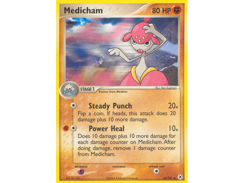 Medicham (Reverse Holo)
