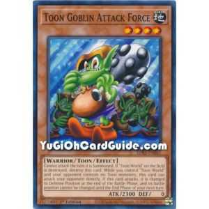 Toon Goblin Attack Force (Common) – Legendary Duelist Season 1 | Carta YUGIOH en México