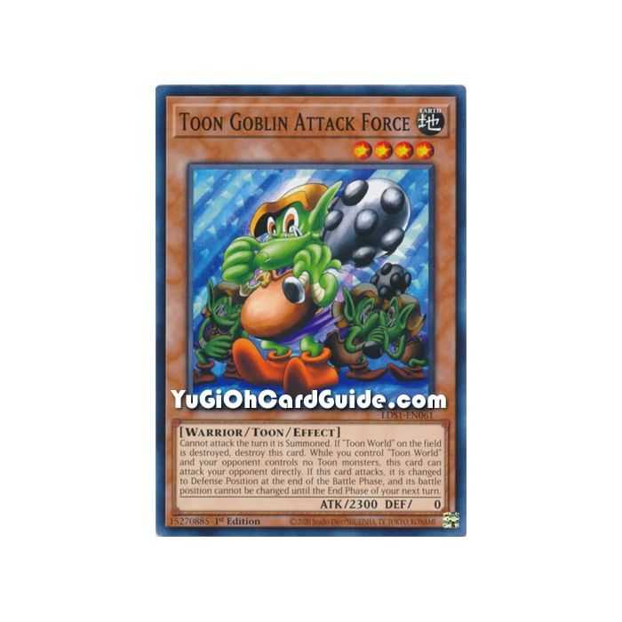 Toon Goblin Attack Force (Common) – Legendary Duelist Season 1 | Carta YUGIOH en México
