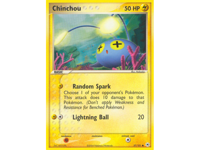 Chinchou (Reverse Holo)