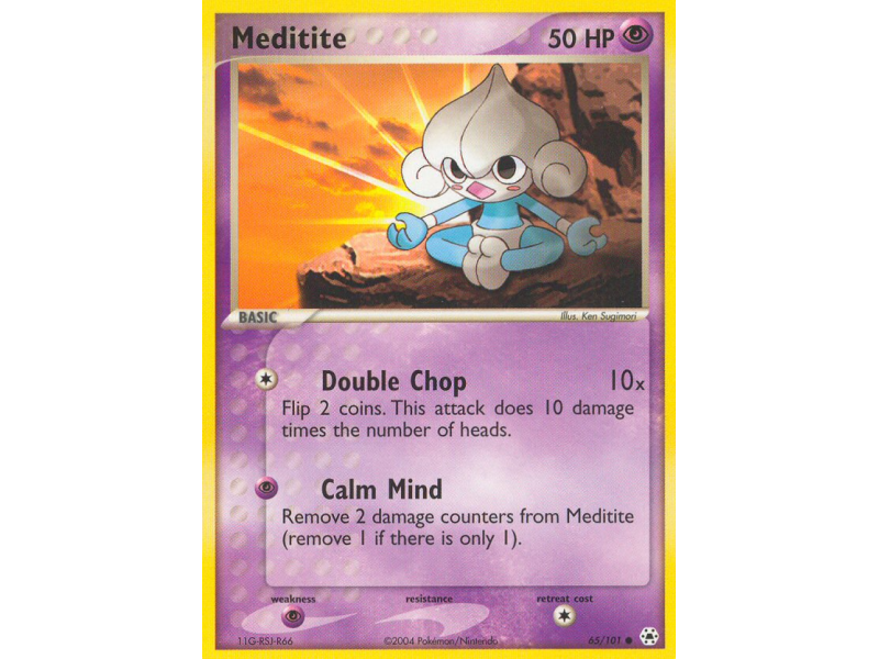 Meditite (Reverse Holo)