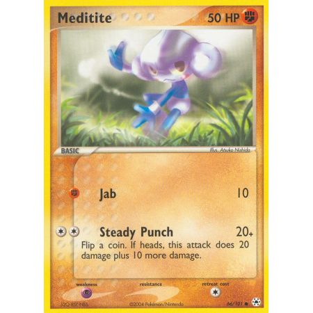 Meditite (Reverse Holo)