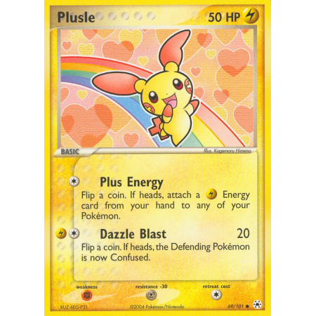 Plusle (Reverse Holo)